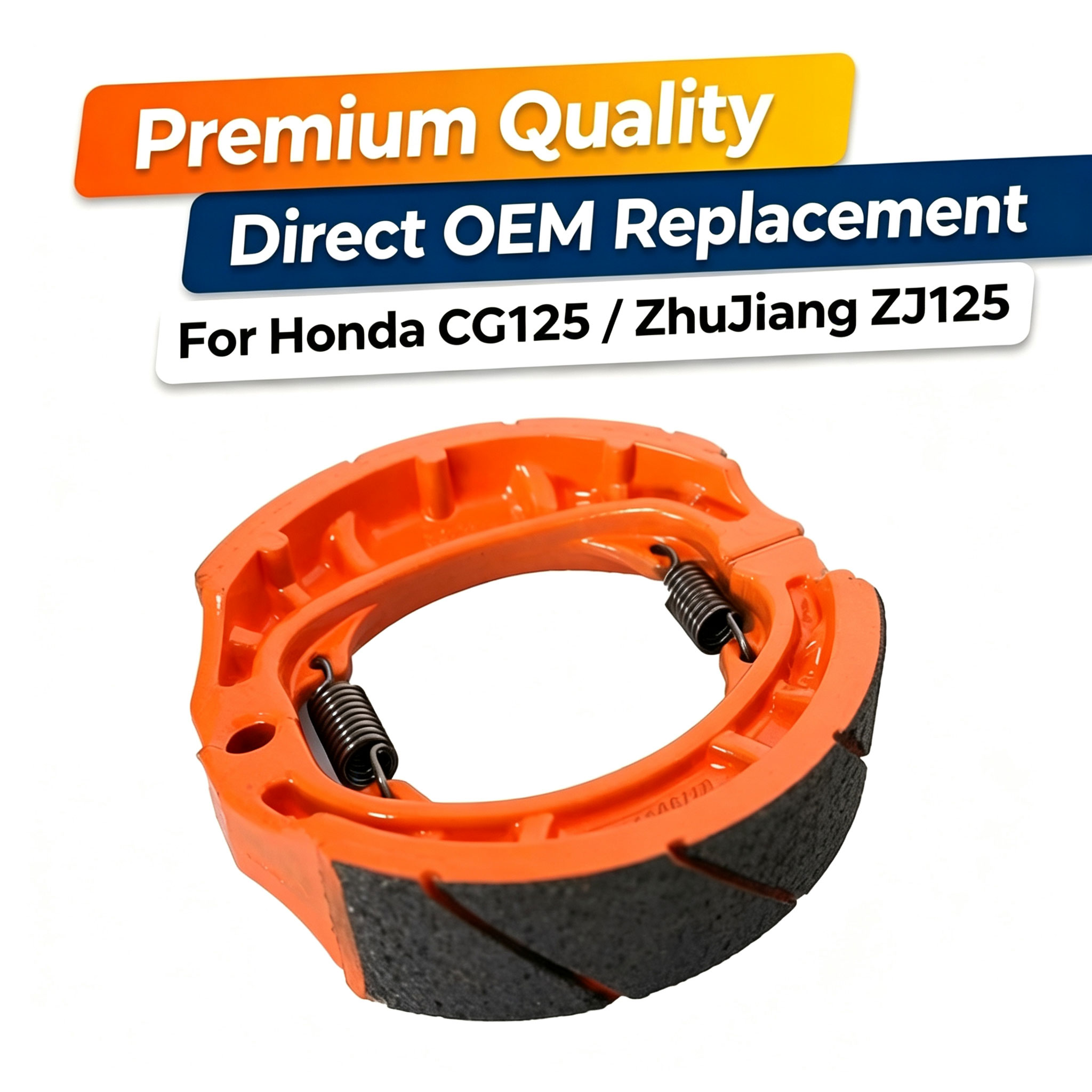 Brake Line Motorcycle - 혼다 CG125 ZJ125용 오토바이 브레이크 슈즈,