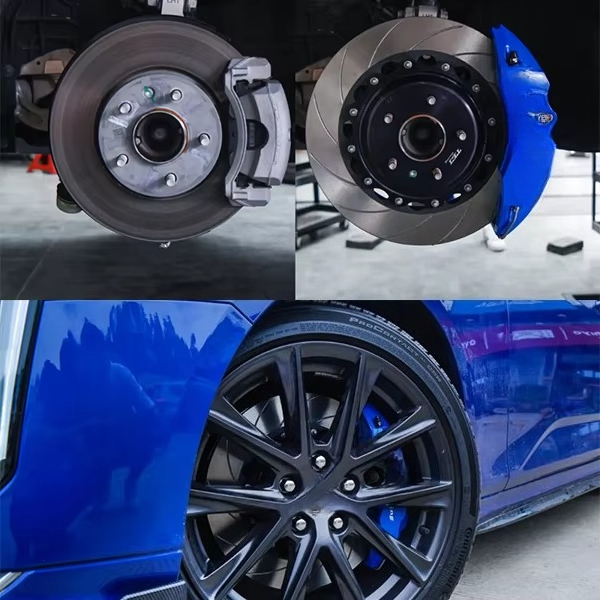 레이싱 P60ES 프론트 빅 브레이크 키트 6피스톤 캘 - Brake Rotor 리뷰 및 가격
