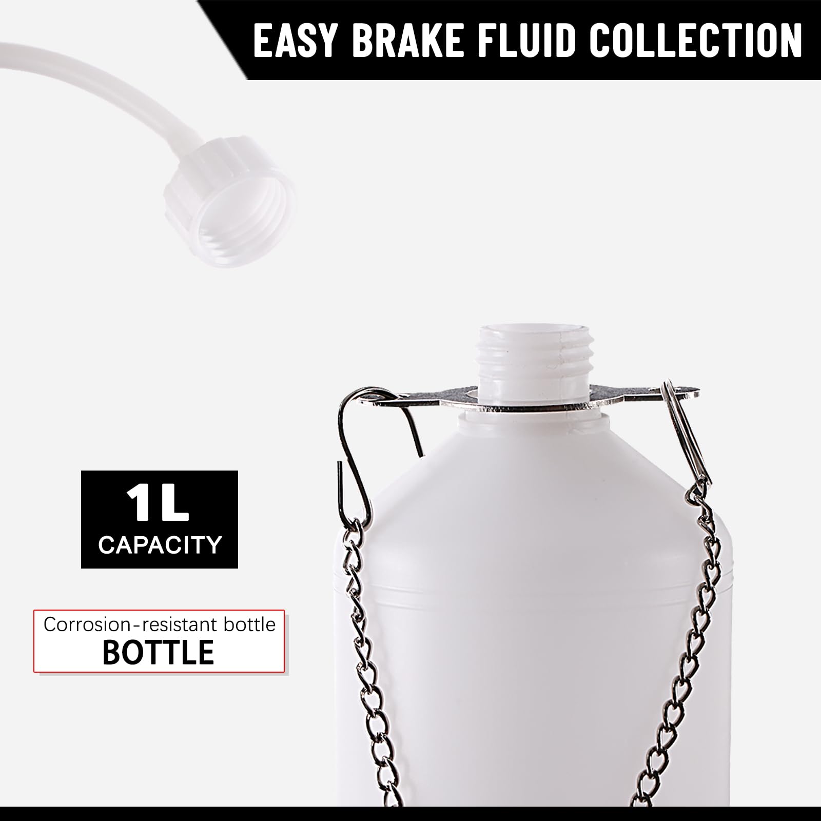 1L 유체 추출기와 60cm 호스가 포함된 수동 브레이 - Brake Fluid 리뷰 및 가격